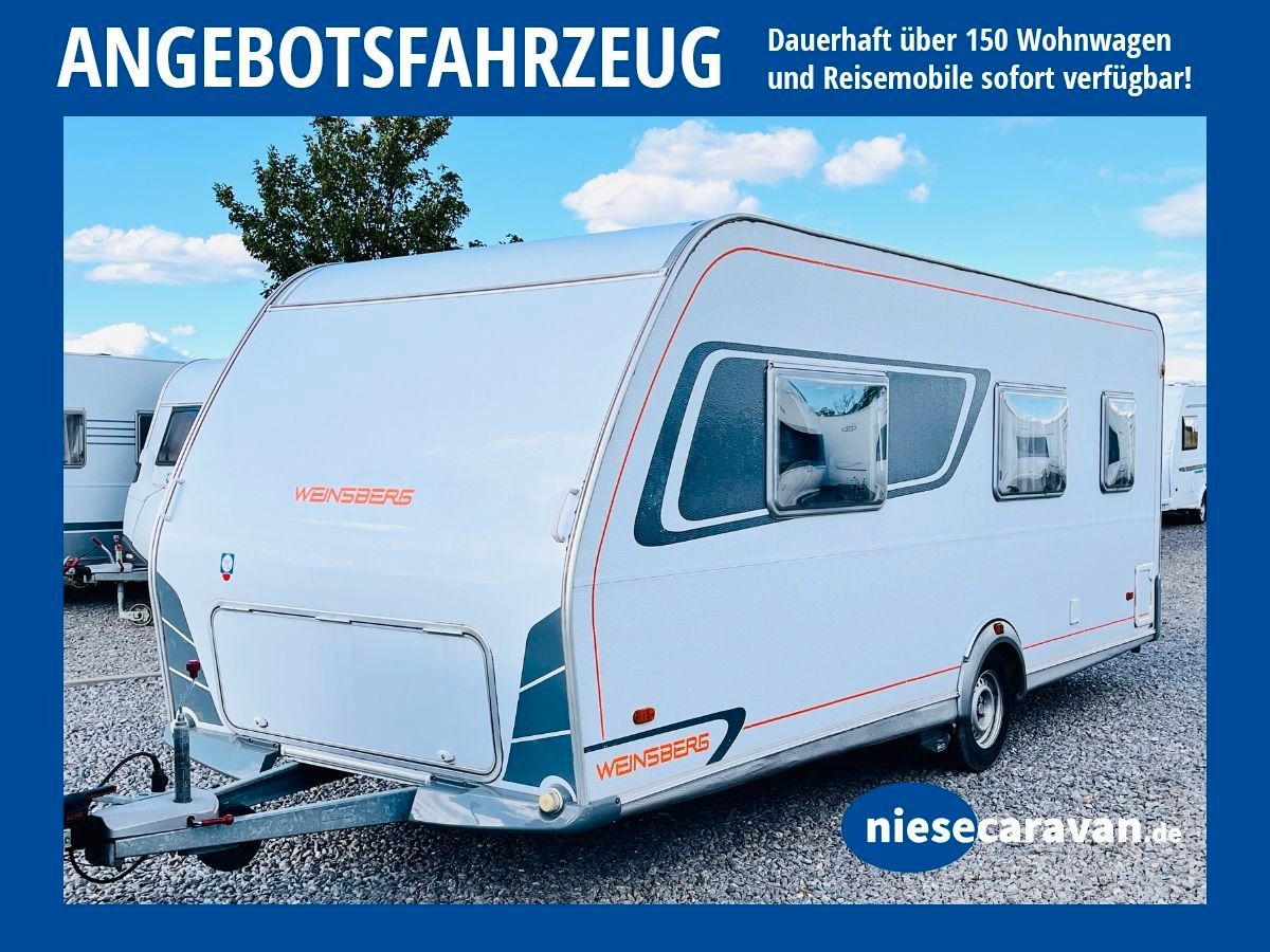 Weinsberg CaraOne 500 XD Queensbett Heckküche MOVER