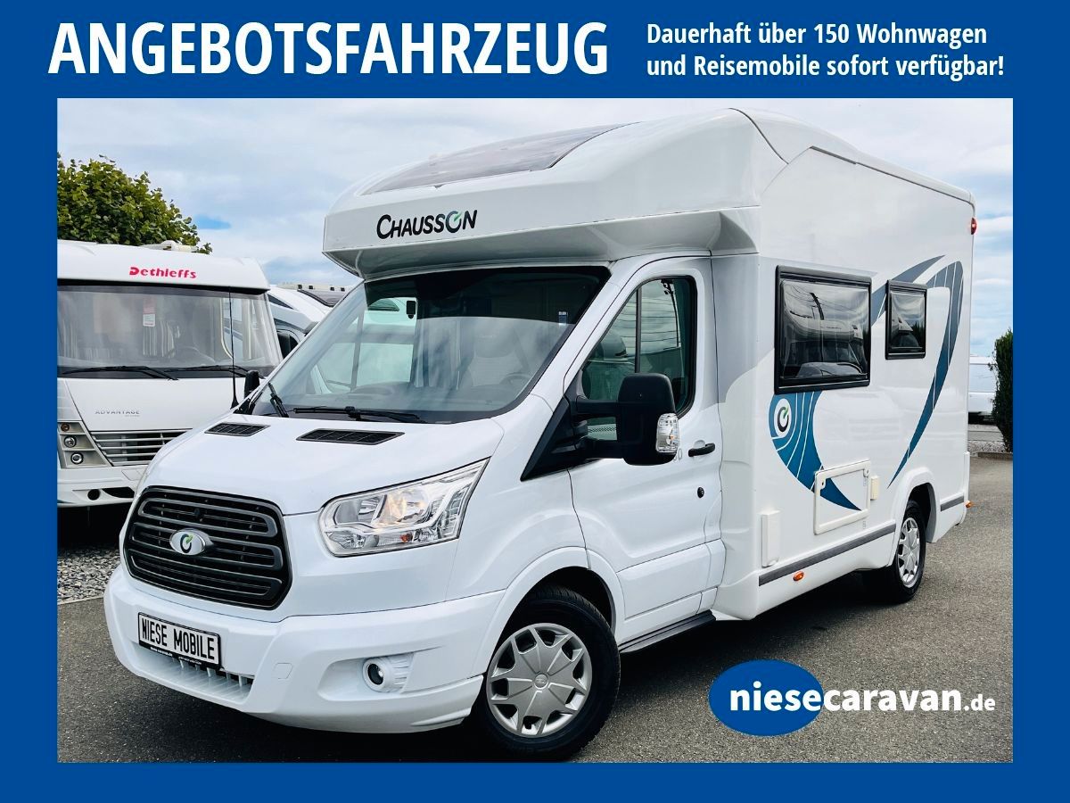 Fahrzeugabbildung Chausson Korus 530 unter 6m Hubbett Heckbad mit Dusche