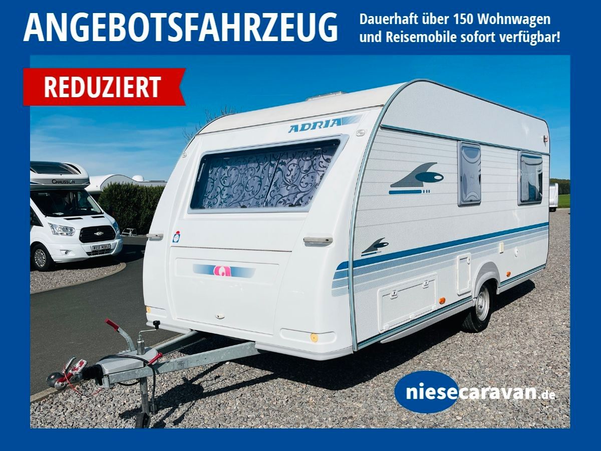 Adria Adora 482 PS Querbett Markise Warmwasser