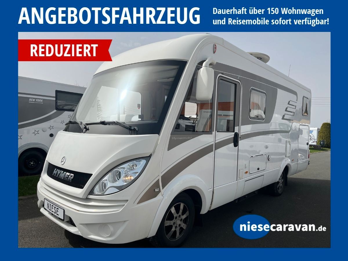 HYMER / ERIBA / HYMERCAR ML-I 580 Einzelbetten Klima SAT Anhängerkupplung