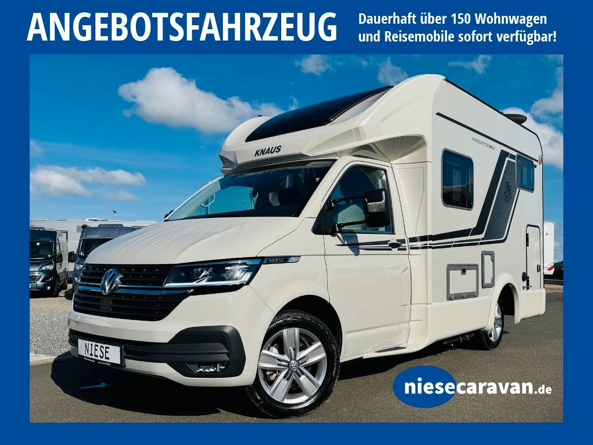 Knaus Tourer Van 500 MQ Vansation Querbett SAT TV